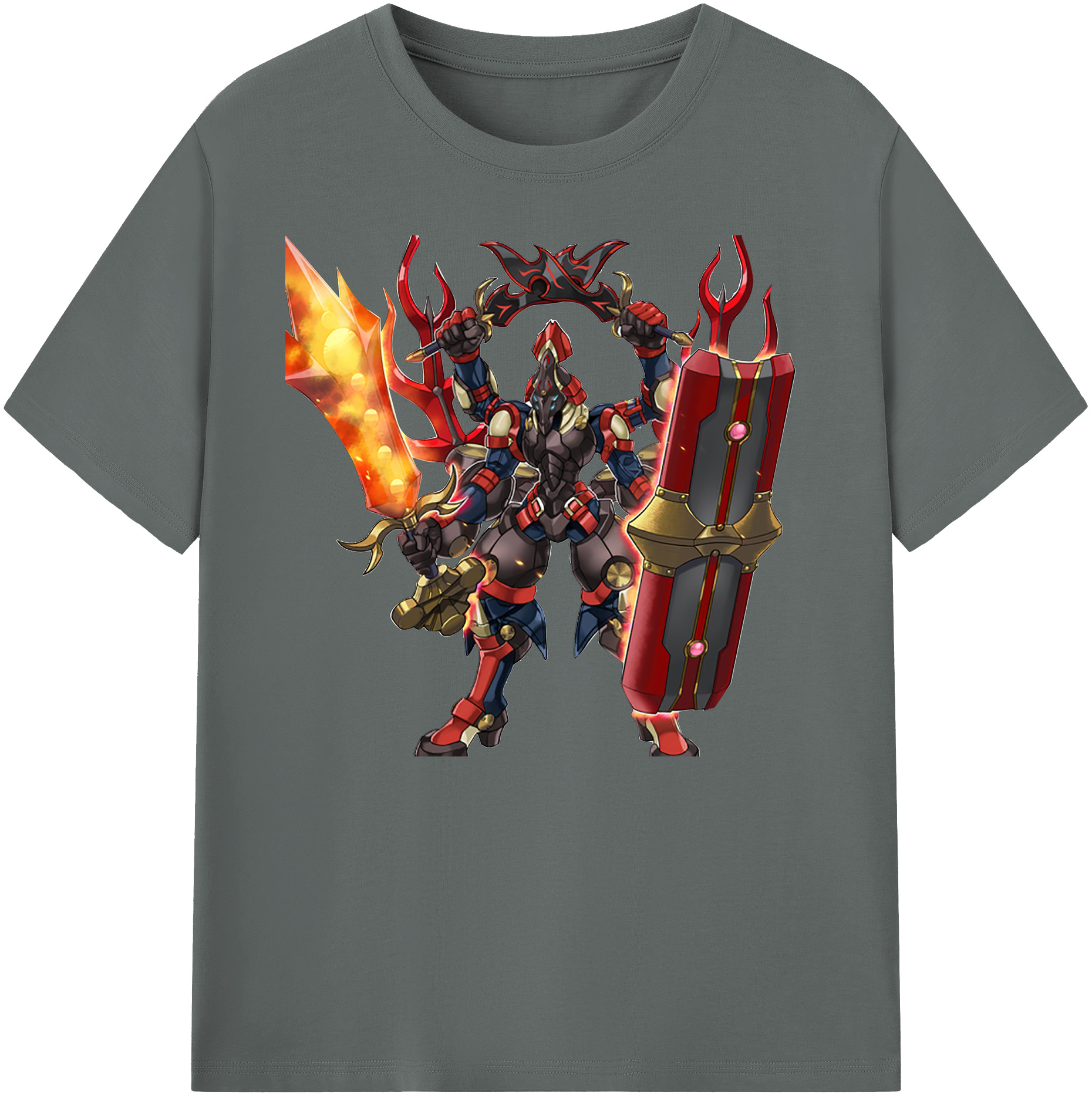（画像用） 遊☆戯☆王 Yu-Gi-Oh! 綿100％ メンズ半袖Tシャツ｜肌触りやわらか＆通気性